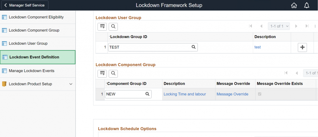 PeopleSoft HCM PUM 47 | Time and Labor Component Lockdown