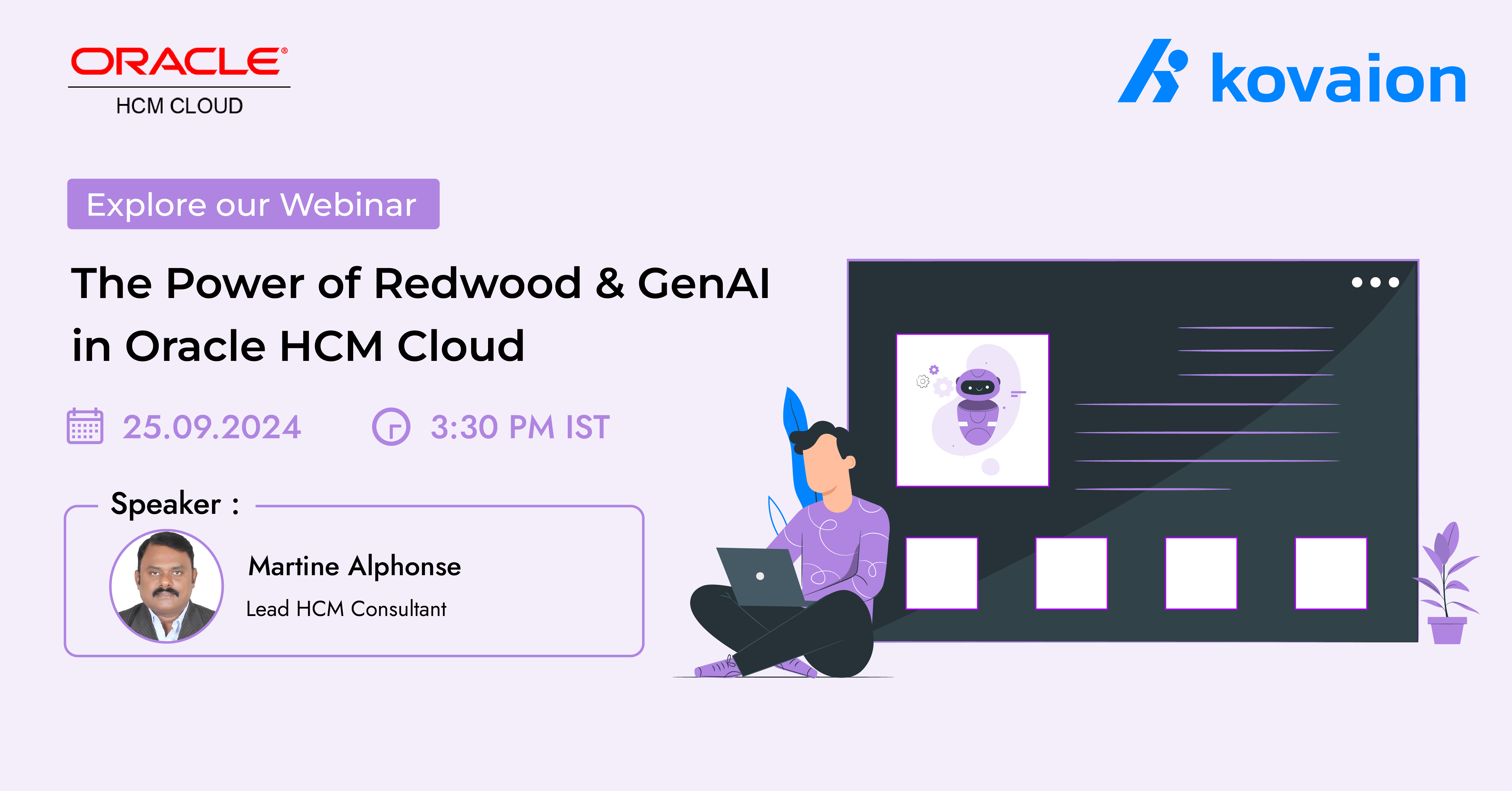 The Power of Redwood & GenAI in Oracle HCM Cloud | Webinar