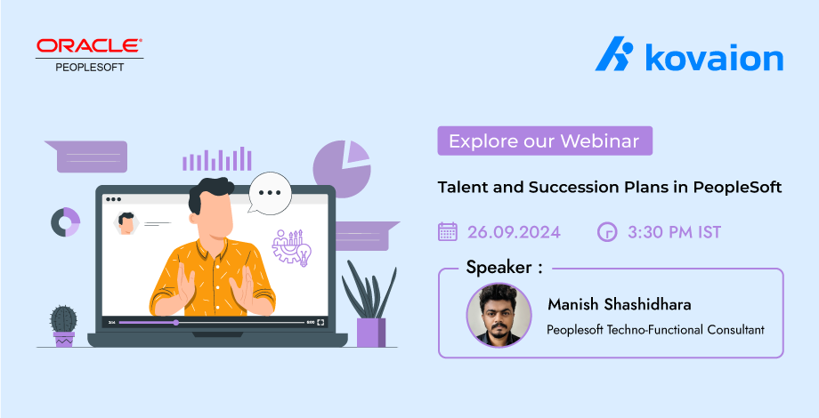 Webinar on Talent and Succession Plans in PeopleSoft