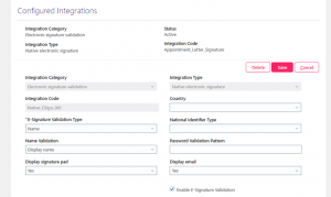 Fig 5: Checklist Integration Configuration page | Configuring Manual Signatures in Oracle HCM Journeys | Oracle HCM Cloud