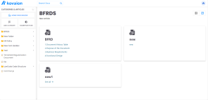 Interface of Kovaion’s Document Management System 