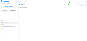 After Published my document in Kovaion’s Document Mangement System 
