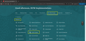 Fig-02 - Navigating “Checklist Templates” under Employment section of My Client Groups