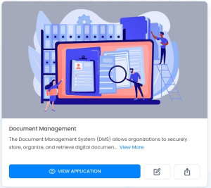 Document Management App Tile