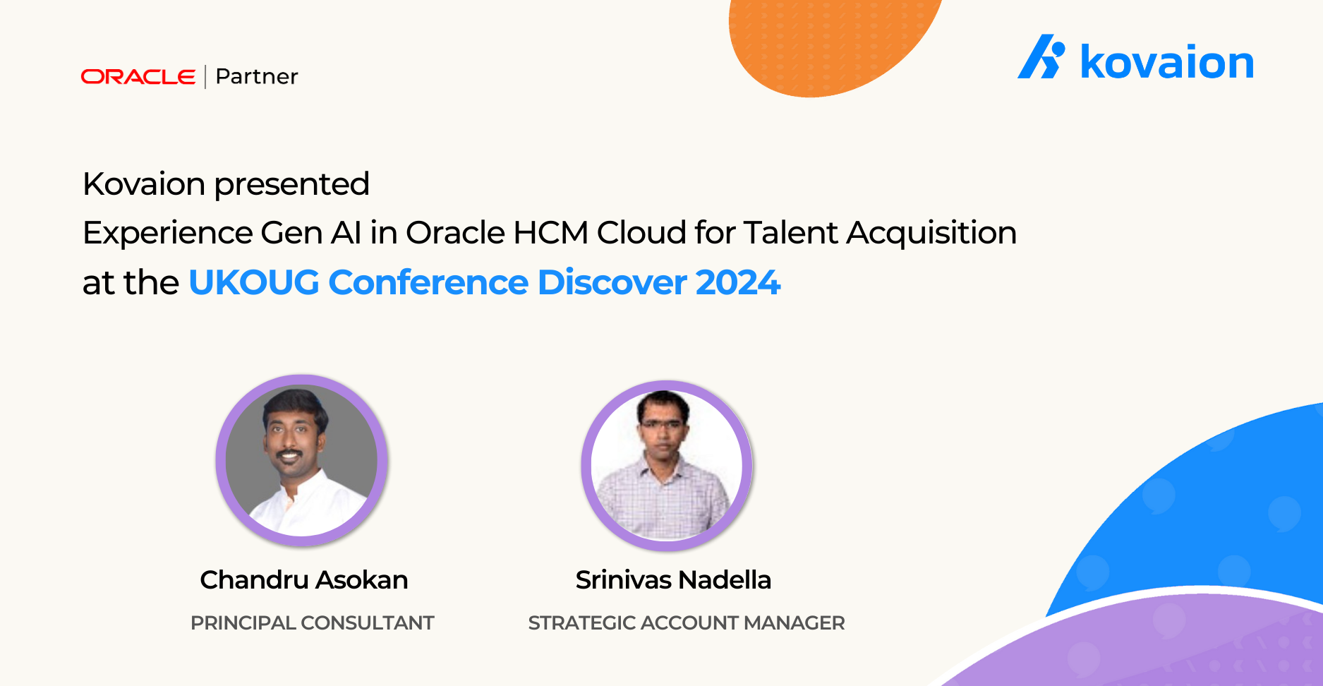 Experience Gen AI in Oracle HCM Cloud for Talent Acquisition at the UKOUG Conference Discover 2024