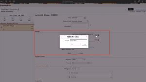 PeopleSoft FSCM Update Image 52 - Simplifying Workflows with Enterprise Service Automation Features - Fig 1.2 Adding a Favorite Location