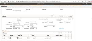 U.S Wages Statement Tax Data Section Update - PeopleSoft HCM Update Image 51 - Fig.9 By Paysheet Earning