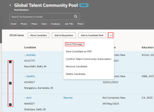 Oracle Recruiting: Simplifying Candidate Communication and Bulk Messaging - Fig 9: Profile Option Code