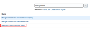Oracle Recruiting: Simplifying Candidate Communication and Bulk Messaging - Fig 4: Manage Administrator Profile Values