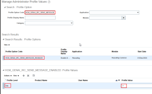 Oracle Recruiting: Simplifying Candidate Communication and Bulk Messaging - Fig 5: MESSAGE_ENABLED